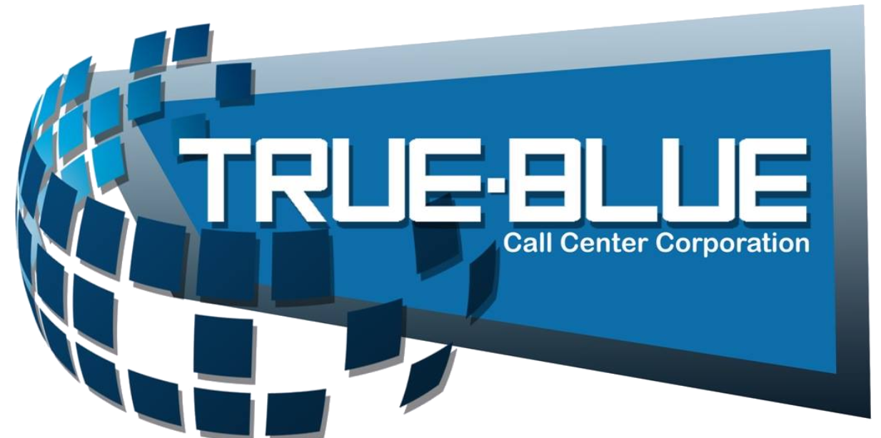 True Blue Call Center Corporation Logo